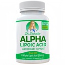 Ácido Alfa-Lipoico pelo Dr. Danielle, Suporte de Neuropatia, Não-GMO, Glúten-livre, Vegan, Sem Soja, Promove açúcar de sangue saudável, Ácido Alfa R Lipoico R-ALA, R-ALA, 120 bonés vegetarianos