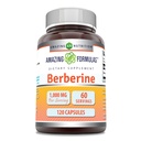 Fórmulas surpreendentes Berberine 1000mg Por Servindo 120 cápsulas Suplemento