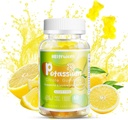 Pastilhas de citrato de potássio, Pastilhas de magnésio de potássio, 600mg Suplemento de potássio para Cães de Perna & Músculo, Glicinato de magnésio, Sem Açúcar
