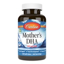Carlson - DHA da mãe, 500 mg DHA, Apoio pré-natal, Desenvolvimento Fetal e Saúde Imune, 60 Softgels