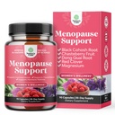 Suplemento completo de menopausa de ervas para as mulheres - Multibenefício Menopause Ease Hormone Balance for Women for Night Sweats Mood and More with Dong Quai Vitex Chaste Berry and Black Cohosh - Mini Caps