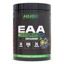 Enorme Suplemento EAA, Maior Dosed Essential Aminoácidos Pó, 12.85g EAAs & 8g BCAAs por serviço, Maximizar o crescimento muscular, Recuperação e Desempenho (Kiwi Blueberry, 17.73 Oz.)