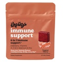 Chewsy - 6-em-1 Immune Apoio Mastigação frutada com Elderberry - Vitamina C, A e D, Zinco e Selênio - Individualmente embrulhado - 6-Dia Fornecimento