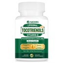 1200MG Vitamina E Tocotrienols Suplemento de tocotrienols lipossomais com Fosfatidilcolina, Delta-tocotrienols 95% e Gamma-tocotrienols 5%, alta absorção para o coração, função cerebral 60 Cápsulas