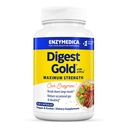 Enzimedica Digest Gold + ATPro, Fórmula de Enzima de Força Máxima, Previne Bloating e Gás, 14 Enzimas Chaves Incluindo Amylase, Protease, Lipase e Lactase, 120 Cápsulas