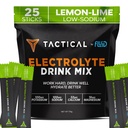 Fluid Tactical - Pacotes de pó eletrolítico, Re-Hidratação acelerada, Açúcar baixo, Mistura de bebida eletrolítica, Prevenir a desidratação, Eliminar Cãibras