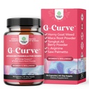 Pílulas de Melhor Aumento de Bunda e Peito - Potent Herbal Breast and Butt Enhancement Pills with Horny Goat Weed for Women Complex with Panax Ginseng Saw Palmetto and Maca Root for Women - 90 Count