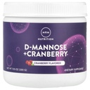 MRM Nutrição D-Mannose + cranberry sabor de amora , Urinary Tract + Saúde da bexiga , baixo açúcar , sem glúten + Vegan , 40 Servings