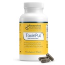 Pesquisados Nutricionais ToxinPul Binder & Detox Cleanse Support - Ácido Húmico, Ácido Fulvico, Cilantro, Raíz de Dandelion e chlorela para ajudar a apoiar a remoção saudável de toxinas (90 cápsulas)