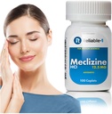 Reliable-1 Laboratories Meclizina HCL 12,5 mg Caplets - Prevenir Náuseas, Vómitos e Tonturas Causadas pela Doença de Movimento (100 Caplets, 1 Garrafa)