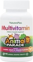 Naturezas Plus Animal Desfile Multivitamin de crianças sem açúcar - Cereja sortida, Sabores de uva e laranja - 90 Comprimidos Mastigáveis - 45 Total Servings