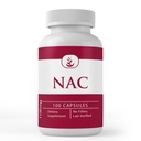 INGREDIENTES ORIGINAIS PUROS N-Acetil L-Cysteine NAC, (100 Cápsulas) Sempre Puros, Sem Aditivos ou Aditivos, Verificados no Laboratório