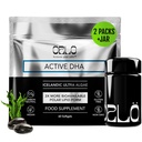 Orlo DHA – Vegan DHA Supplement (EPA & DHA) – Omega 3 Fish Oil & Krill Alternativa – Óleo de Álgas Omega-3 planta-baseado – Cérebro e Coração Suporte (120 Mini Burpless Softgels KIT)