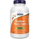 Now Foods Supplements, Psyllium Husk Caps 700 mg com 50 mg de Apple Pectina, Saúde intestinal*, 360 Veg Cápsulas