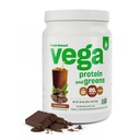 Vega Protein and Greens Protein Powder, Chocolate - 20g Planta Based Protein Plus Veggies, Vegan, Non GMO, Ervilha Protein for Women and Men, 1.2 lbs (Packaging May Vary)