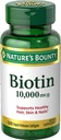 Biotina de recompensa da natureza 10.000 mcg, Softgels de liberação rápida 120 ea (Pacote de 10)