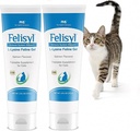 L-Lysine Gel para Gatos (5 onças) – Suporta Imune, Respiratório e Saúde Ocular. Facilidade espirrando, Nariz Runny e Olhos Aguados. Saboroso sabor de salmão - Made in The USA (2 Pack)