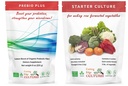 Culturas de borda de corte Prebio Plus Prebiótico fibra em pó melhor mistura personalizada de fibras orgânicas Prebiótico Suplemento dietético 8 onças