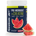 Reebok pré-treino pó 200mg Cafeína natural, 3g Creatina mono-hidratado □ Energia limpa Pré-treino para força, foco e bomba □ Esporte informado-certificado ReeEnergize