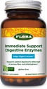 Udo's Choice Flora - Suporte Imediato Enzimas Digestivas - Suporta Digestão de Lactose, Bloating, Azia e Gás - Contém 7 Enzimas - Sem Glúten - 90 Cápsulas Vegetarianas