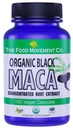 O ALIMENTO CO. Black Maca 500mg 60 Cápsulas - Orgânico, Não-GMO, Vegan, Gluten Free- Black Maca Root Supplement for Whole Body Wellness
