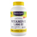 Origem saudável Vitamina E, 1.000 UI (Natural) Tocoferóis mistos - Suplemento Vitamina E - Pele sem glúten e não-GMO, cabelo e unhas Vitamina - 120 Softgels