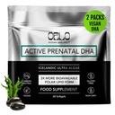Orlo PRENATAL DHA - Prenatal DHA Omega 3 Suplemento - Triplo Força Omega3s - Vegan DHA & EPA Álgae Omega-3 Óleo - Suporta o desenvolvimento do cérebro durante a gravidez e lactação (120 Mini Softgels)
