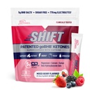 Cetonas reais BHB Cetonas exógenas Drink Mix Packets Keto Electrolytes Powder Packets No Sugar with 4 Main Fasting Electrolytes Plus Hydrating Patented Keto BHB - 30 Count Mixed Berry Caffeine
