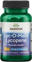 Swanson dupla força LYC-O-Mato Lycopene 20 Milligrams 60 Sgels