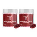 Droppels Apple Cider Vinagre Gummies 1000mg com raiz de beterraba e romã □ Non-GMO, Vegan-Friendly, Gluten Free □ Suporta Digestão, Metabolismo, Energia e Saúde Imune