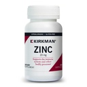 Kirkman - Zinc 20mg - 250 Cápsulas - Suporte Imune - Alta Absorção - Hipoalergênico