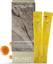 Colágeno Vegan com Biotina (15 Sticks) - Suplemento de Colágeno Baseado em Planta Líquido, Peptídeos de Colágeno de Baixa Molecular. Cuidado de pele coreano. Lemon Flavored.