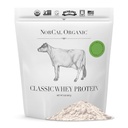 NorCal Orgânico - proteína clássica de whey - 100% grama-alimentado e grama-acabado - UNFLAVORED - Lecitina-livre - 2lb Bulk