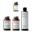ALGAECAL Ultimate Bone Bundle - D3 Completo (1000 UI) + K2, Vitamina E, Vitamina A e Cálcio Baseado em Plantas para Aumento da Densidade Óssea e Óleo de Peixe Omega 3 com 1200mg EPA DHA