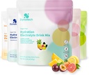 Dynatech Zero Sugar Electrolyte Drink Mix - Variedade Pack - Hydration Powder Packets com 10 Eletrólitos e Vitaminas Não-GMO, Gluten Free, Vegan Electrolytes Powder Packets