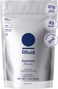 Ritual pré-natal Vegan Protein Powder: Colher para apoiar o pré-natal, pós-parto, & Lactação, 20g Orgânica Ervilha Proteína de Fazendas Regenerativas nos EUA, Glúten Livre, Planta com base, Açúcar Livre†, Baunilha, 1Lbs