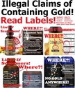 EnerGold® Ouro Monoatômico / ORMUS: ÚNICO Mundo Puro-G O L D! Defleção de radiação, EMFs, & baixas frequências energéticas; Reparo de DNA, Gland Pinhal, & Todos os tecidos do corpo; Energizar sua...