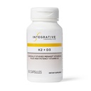Terapêutica Integrativa K2 + D3 - Saúde do Coração e Apoio Ósseo* - Absorção de Cálcio para Adultos - Livre de Leite e Sem Glúten - 60 Count (60 Servings)