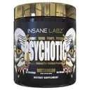 Loucura Labz Psicótico Ouro, alto estimulante pré-treino em pó, Extrema duração de foco energético, bombas e resistência com Beta Alanine, DMAE Bitartrate, NO Booster (35 Servings, Melancia)