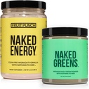 NAKED Vegan Energizante Pacote Fruit Punch Energia Nutrição Super Verdes Pó Orgânico Verdes Suplemento