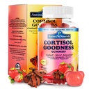Suplementos de Cortisol para Hormônio Harmony, gomas de Cortisol 17-em-1 para Mulheres & Homens Redutor de Cortisol com Ashwagandha, Rhodiola Rosea, Santo Basílio, Valerian Support Stress Relief & Cortisol Balance