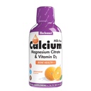 Bluebonnet Nutrição Citrato de cálcio líquido Citrato de magnésio, Vitamina D3, Saúde Óssea, Sem glúten, Sem soja, sem leite, kosher, 16 Fl Oz, 32 Servings, sabor laranja, 16 Fl Oz (Pacote de 1)