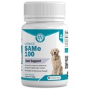 Wanderfound Animais de estimação mesmos 100 suporte de fígado para cães - mesmo S-Adenosyl-L-Metionina Suplemento hepático para suporte de fígado e cérebro - Bacon Flavored Sam E, Fabricado nos EUA - 30 comprimidos mastigáveis
