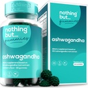 Ashwagandha Gummies para mulheres e homens, Ashwagandha Root, Suplementos para ajudar a reduzir o estresse, Imunidade e melhorar o sono, Gluten Free & Non GMO, 60 Vegan Ashwagandha Gummies