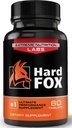 Hard Fox - #1 Ultimate Performance - 3" Adicionado Tamanho em 60 dias - comprimidos de alargamento para homens - Super Drive, Força, Tamanho, Endurance - 60 Contagem