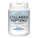 Pó de peptídeos de colágeno AMANDEAN 1kg. Alimentado com grama, hidrolisado enzimaticamente, Tipo 1 e 3. Aglomerado, Fácil de Misturar, Sem sabor, Não-GMO. Proteína com 18 aminoácidos para pele saudável, cabelo, unhas.