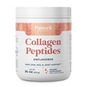 Padrão de bem-estar Colágeno Peptídeos em pó (Tipo I & III) - Cabelo, unhas, pele e saúde conjunta - Feed grama & Pastura levantada - Colágeno hidrolisado, Não-GMO, Dairy Free, & Keto - Sem sabor (16 Oz)