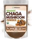 XPRS Nutra Organic Chaga Mushroom Powder - Premium USDA Organic Chaga Mushrooms Powder - Chaga Powder for Immunity - Vegan Friendly Superfood para Chaga chá e bebidas (4 Ounce)