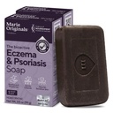 Marie Originals Eczema Face Saboneteira Corpo Bar – Todos Psoríase Natural, Tratamento de Dermatite para Seco Comichão Flaky Skin Alief – Gentil Destoxificante, Cura, Anti-Itch, Limpando Skincare (Pack of 2)