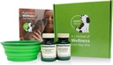 Pacote de Cachorrinhos de Processo Padrão - Suplementos de Pó de Suporte de Corpo inteiro e Imune Canino - Kit de Suporte de Cachorrinho com Suporte de Corpo inteiro Canino e Suporte de Sistema Imune Canino - Inclui Colapsível Water Bowl